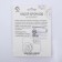 A set of hooks for railing deeds, d = 2.2 cm, 7 cm, 6 pcs, black color