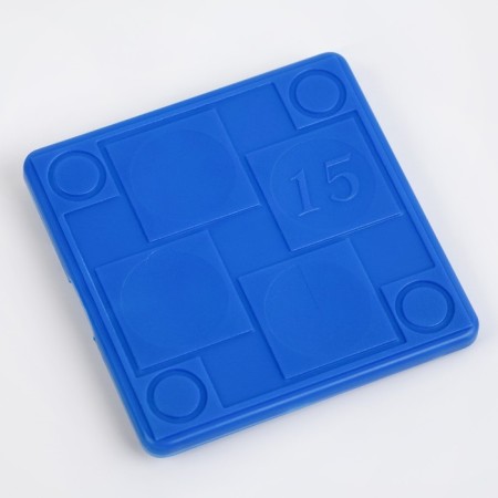 Puzzle "Fecel", logical board game, blue-2