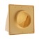 The output of the wall zein, 170 x 170 mm, d = 100 mm, with a check valve, beige
