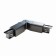 Connector Springle Warden for the Technical Tracs-31b overhead track system, 22.5x3,2x3.3 cm, black color is black