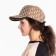 Baseball cap, milk/brown color, size 56-58