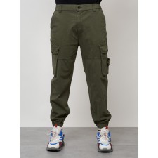 Cargo jeans men, size 44-46, khaki color
