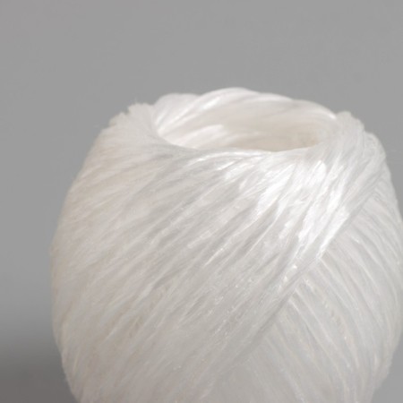 Polypropylene twine, d = 1.5 mm, length 60 m, 40 kgf, white color-1