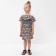 Kit for girls, black/white color, height 110 cm