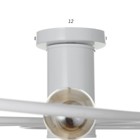 Chandelier 2139/8wt E27 40W white 88x88x20 cm Bayerlux-4