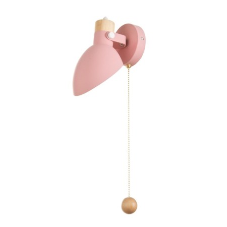 Бра "Адела" Е14 40Вт розовый 14х23х11 см-3