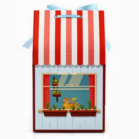 Box for sweets "House", 8 x 10 x 16 cm-3