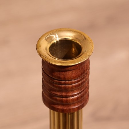 Garrette's candlestick 25 cm, shisham tree-3