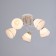 Adelela chandelier 5he27 40W white-gold 65x65x26 cm Bayerlux
