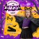 Carnival set "Bat Mouse": cape-wings, rim, golf