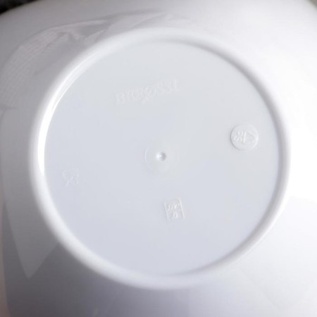 Rondo salad bowl, 2 l, snow-white color-3