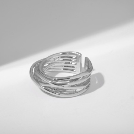 Ring "Trend" thread, color silver, dimensionless-2