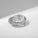 Ring "Trend" thread, color silver, dimensionless