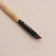 Makeup brush, beveled, 18 (± 1) cm, beige color
