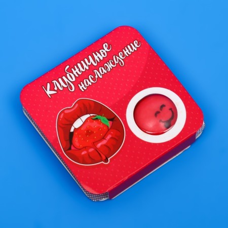 Chewing gum "strawberry pleasure" with the taste of strawberries, 14 g-2