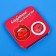 Chewing gum "strawberry pleasure" with the taste of strawberries, 14 g