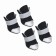 Dog boots "comfort" breathing, size 1 (4, 0 x 3, 3 cm), black