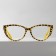 Ready glasses GA0294 (color: C2 yellow; diopter: -3; tint: no)