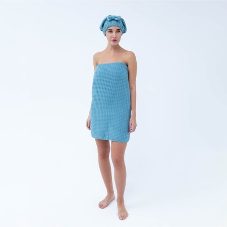 Set for the bath and bathroom Ethel Vafli towel 70*140 cm+Chalma 21*25 cm, cent-9