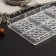 Form for chocolate and sweets Konfinetta "pop-ith", plastic, 6 cells, 27.5 × 17.5 × 2.5 cm, cell 7 × 7 cm, transparent
