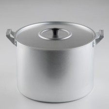 Aluminum pan, 10 l, d = 26 cm, metal cover
