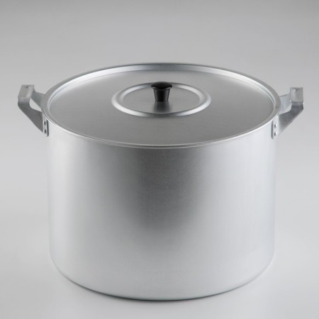 Aluminum pan, 10 l, d = 26 cm, metal cover