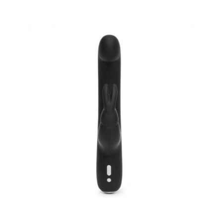 Happy Rabbit Slimline G-Spot Rechargeable Vibrator, Black Color Black-1