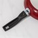 ALFA pan, d = 22 cm, removable handle, glass cover, anti -stick coating, burgundy color
