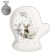 Serving shade "Forest Fairy Tale", 20 × 18 × 3 cm, white color
