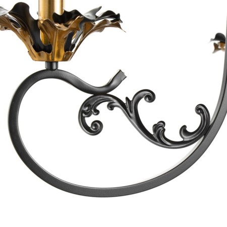 Madfi chandelier 3he14 40W black and gold 55x70x55 cm Bayerlux-3