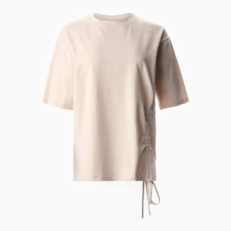 Women's T-shirt with Kulika Minaku Regular Fit: Beige color, pr 50-6