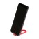 Luazon phone stand, folding, oval, adjustable height, red