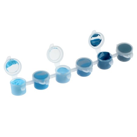 A set of acrylic paints "Ocean depth", 6 colors-2