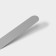 A blade-tank with a plastic handle, curved, 32 cm, working part 20 cm, black color