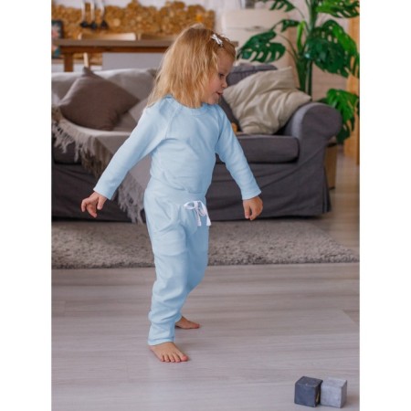 Blood wool and sliders children's fashion, height 68 cm, blue color-1