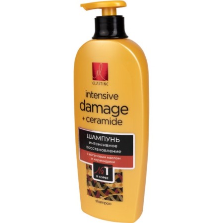Elastine Moroccan Argan Oil hair shampoo, for intense recovery, 680 ml-2