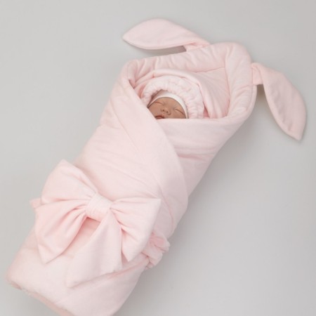 Set for discharge Demi-season Kinderlitto "Rabbit", 5 items, height 50-56 cm, pink color-5