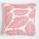 Pillowcase decorative Ethel "nettles" color pink 40x40 cm, 100% cotton