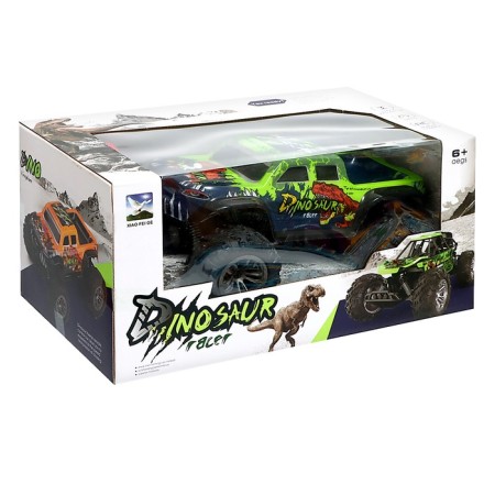 Dino Pothenchik jeep, radio control, with a battery, green-7