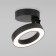 Lamp ceiling Elektrostandard, Spila LED 12 W, 135x135x80 mm, IP20, black color