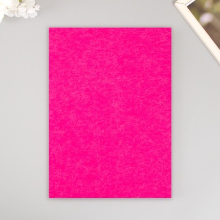 A set of hard felt "Astra" (3 pcs) fuchsia, 3 mm, 20x30 cm