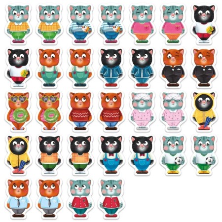 Board game "Memo. Cats ", from 2 players, 3+-1