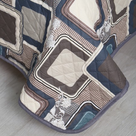 Labyrinth cover 150x210cm, beige, calico 120g/m, HL 100%-2