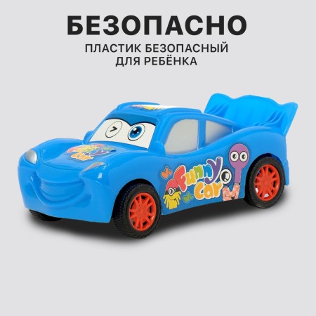Машина инерционная «Глазастик», цвета МИКС-3