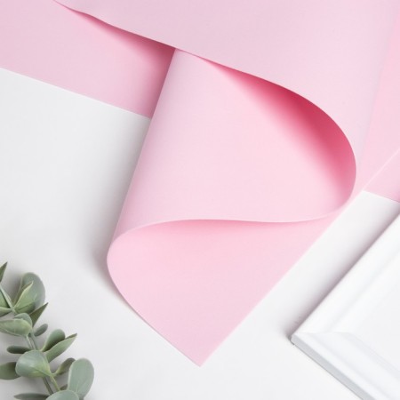 Foamiran matte 50x50cm 1 mm, pale pink