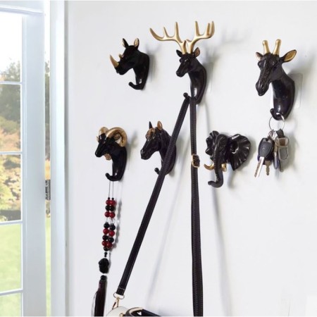 Nast-light decor "Deer" 16.5 x 16 cm, black