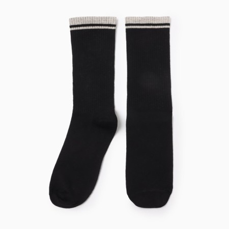 Male socks, black color, rr 27