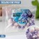Sprinking confectionery "balls": white, purple, 25 g.