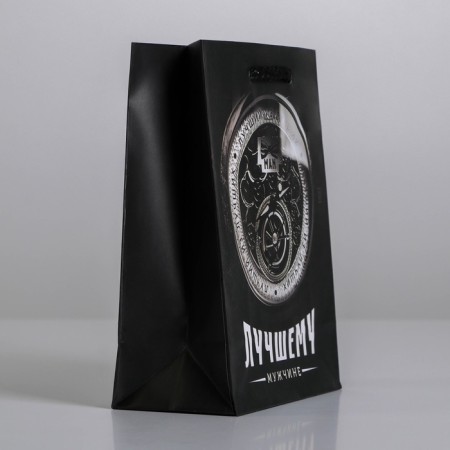 Gift package laminated, packaging, “best man”, S 12 x 15 x 5.5 cm-2