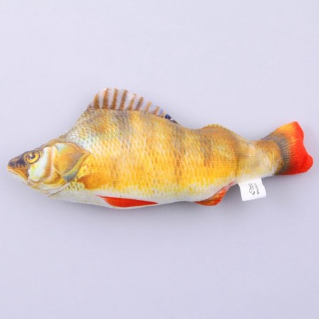 A toy for cats with mint "perch" from textiles, 20 cm-4